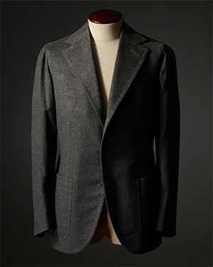Gray Cashmere Jacket